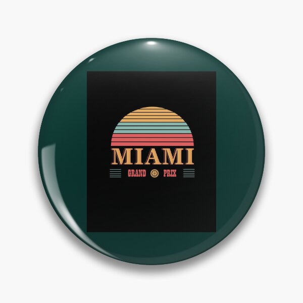 Artikelvorschau, F 1 Miami Gp Aqua Grafik entworfen und verkauft von LuxuryMTShop.