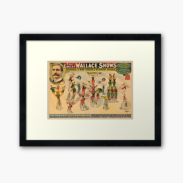 Item preview, STK501882A-Vintage circus poster, circa 1898. designed and sold by StocktrekImages.