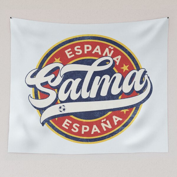 Item preview, Salma Paralluelo Spain Soccer Badge (round) designed and sold by Numero14.