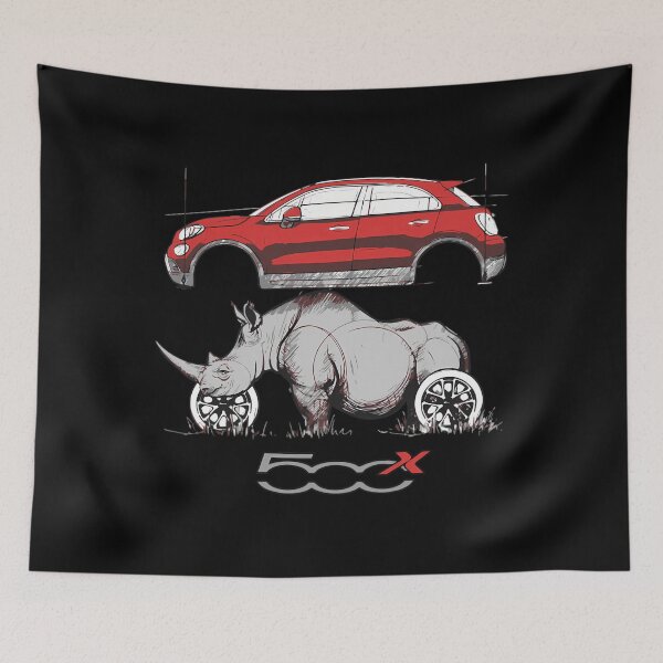Item preview, Fiat 500x Rhino  	 designed and sold by chanequamaghen.
