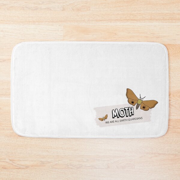 Item preview, Moth - We are all earth guardians. designed and sold by EzezFolio.