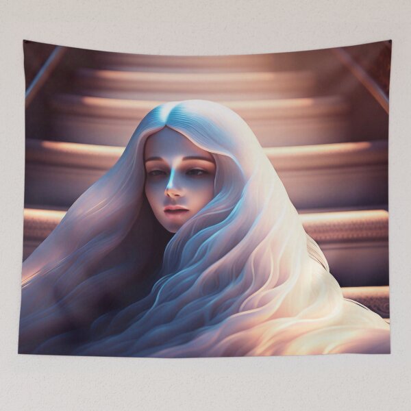Item preview, A beautiful ghost  designed and sold by M-Y-A-R-T-.