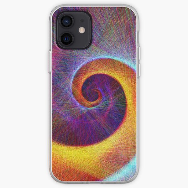 Fibonacci spiral, linify iPhone Soft Case