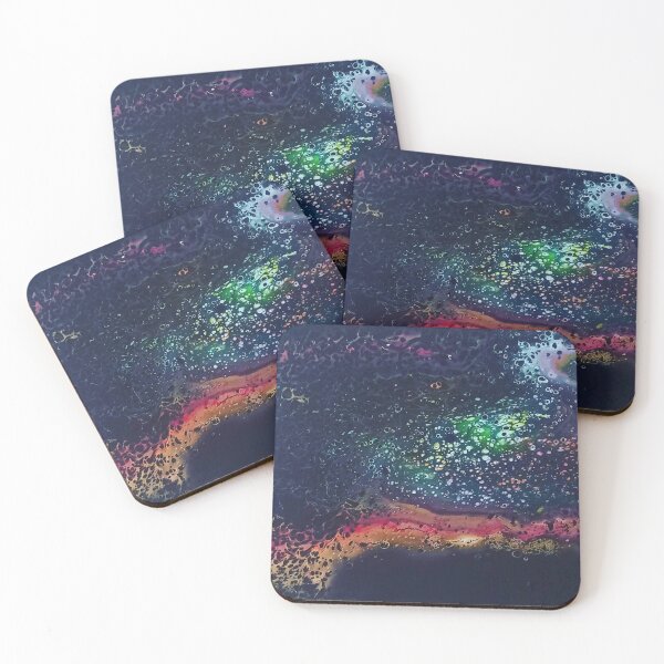 Item preview, “Starry Hills” by JaeMarz // Abstract Painting designed and sold by vampydemonartz.