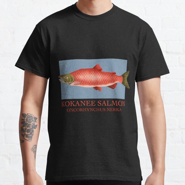  Cancel Everything The Salmons Have Spawned / Salmon Fishing  V-Neck T-Shirt : Clothing, Shoes & Jewelry