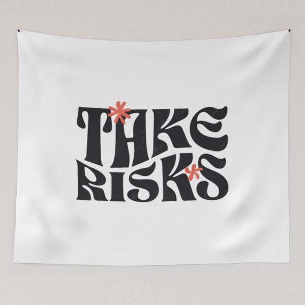 Item preview, TAKE RISKS T-shirt designed and sold by weeomano.