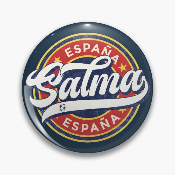 Item preview, Salma Paralluelo Spain Soccer Badge (round) designed and sold by Numero14.
