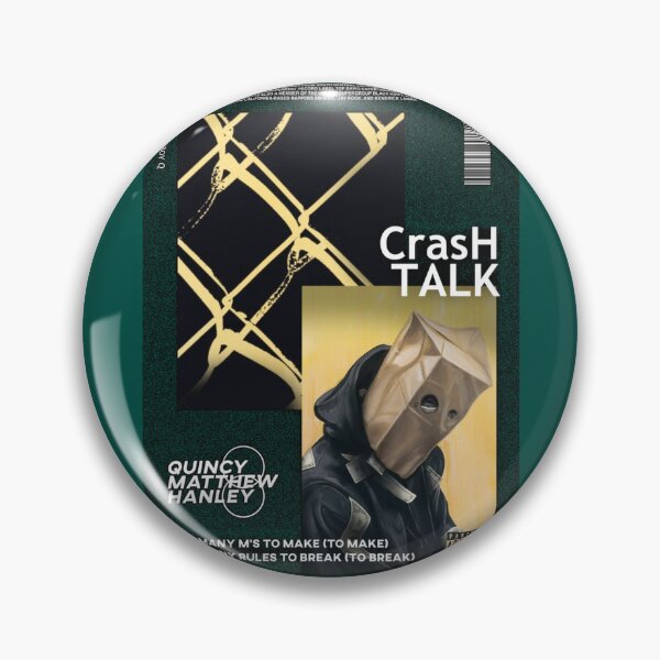 Item preview, CRASH TALK POSTER Poster designed and sold by SigmunAbernathy.