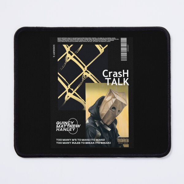 Item preview, CRASH TALK POSTER Poster designed and sold by SigmunAbernathy.