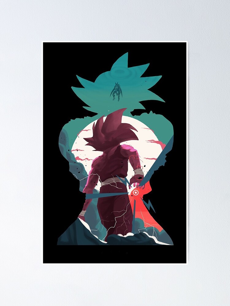 Goku SSJ Blue Bomb Poster for Sale by Aristote