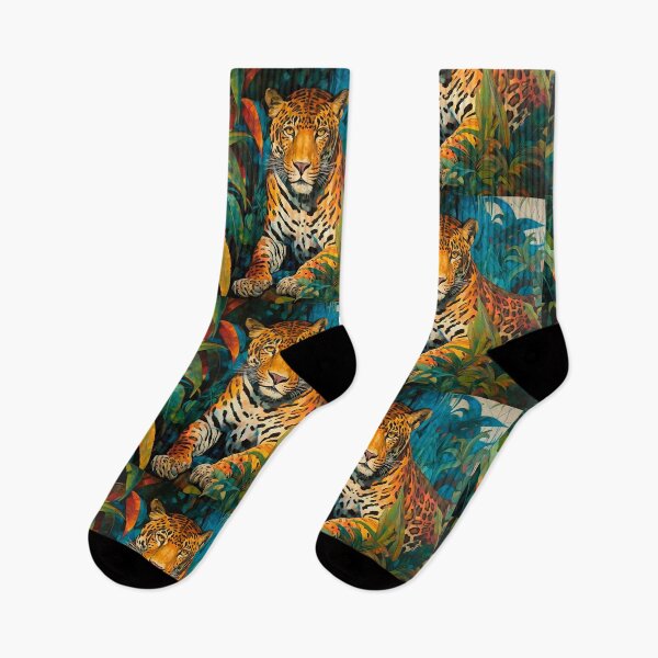 Item preview, Jungle Vibes - Jaguar designed and sold by ArtMysterious.