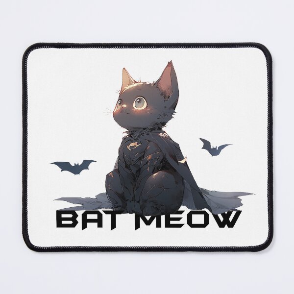 Item preview, BAT MEOW / WHITE designed and sold by hanandgil.