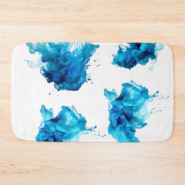 Item preview, Blue paint stain beautiful as clouds in the sky designed and sold by Sixcom.