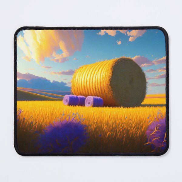 Item preview, The hay field after harvest designed and sold by M-Y-A-R-T-.
