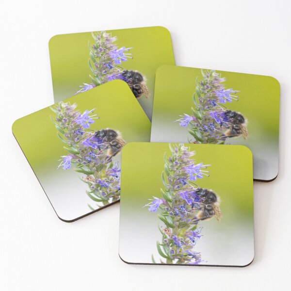Item preview, Bumblebee with Hyssop flower designed and sold by Kate1art.