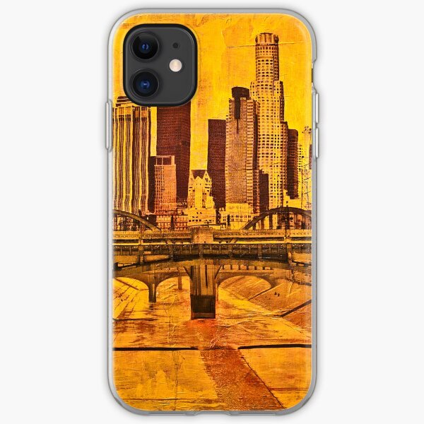 Los Angeles River Yellow iPhone Soft Case