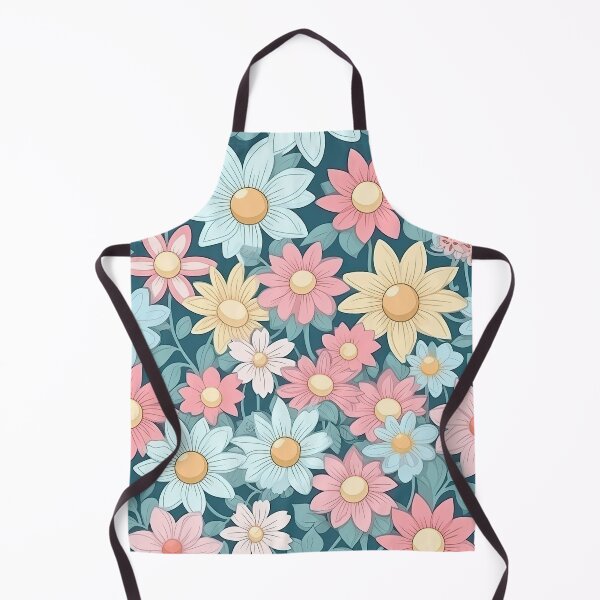 Item preview, Vintage Style Pastel Blooming Flowers designed and sold by Puristock.