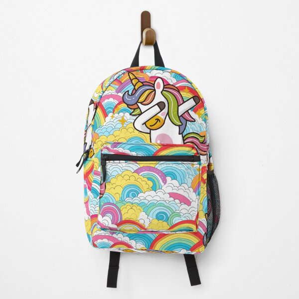 Item preview, cute unicorn seamless rainbow v5 designed and sold by apollo--11.