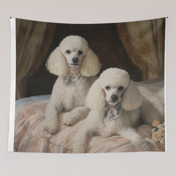 Item preview, Neoclassical Dual poodles designed and sold by furrypixels.