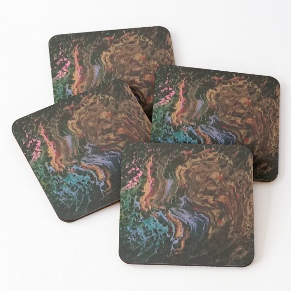Item preview, “Of The Jungle” by JaeMarz // Abstract Painting designed and sold by vampydemonartz.