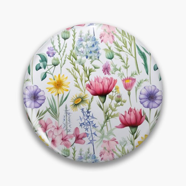 Item preview, Wildflower Bouquet Watercolor Pattern designed and sold by PutsGroup.