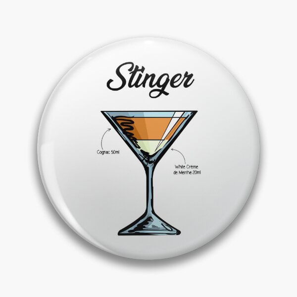 Item preview, Stinger Cocktail Recipe designed and sold by RhysPeacock.