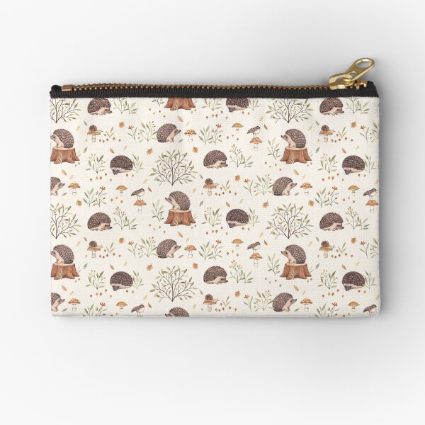 Little Hedgehog Zipper Pouch