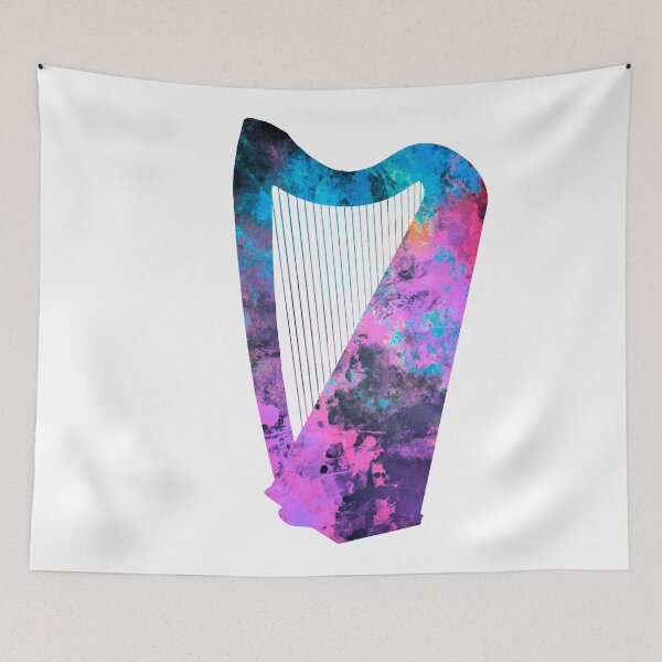 Item preview, Harp art #harp designed and sold by Lionmixart.