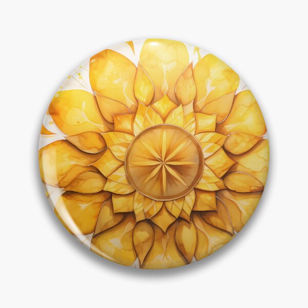Artikelvorschau, Solarplexus-Chakra - Blume entworfen und verkauft von embraceyoursoul.
