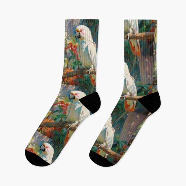 Item preview, Jungle Vibes - Cockatoo designed and sold by ArtMysterious.