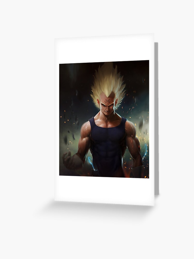 Goku SSJ Blue Greeting Card for Sale by Aristote