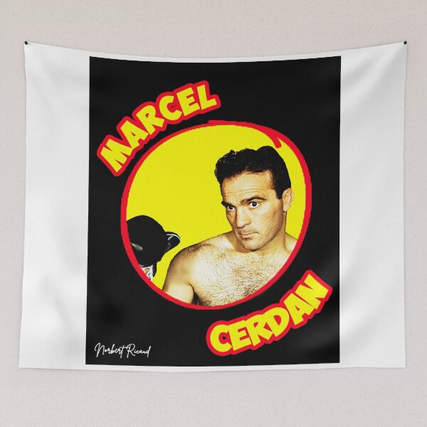 Item preview, Marcel Cerdan, French boxer designed and sold by NorbertRicaud.
