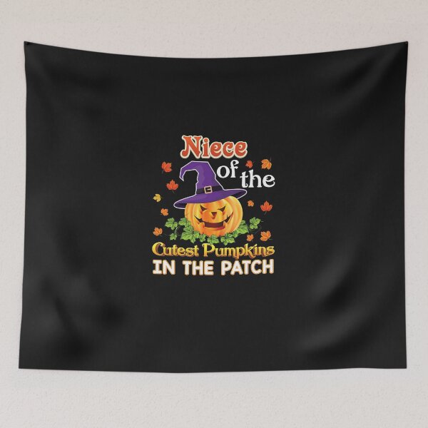 Item preview, Niece Of The Cutest Pumpkins In The Patch Halloween Pumpkin designed and sold by HenriettaBoyer.