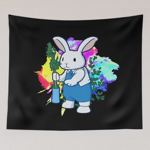 Item preview, BLUE RABBIT GARDENING #2 designed and sold by RICK-TURNER.