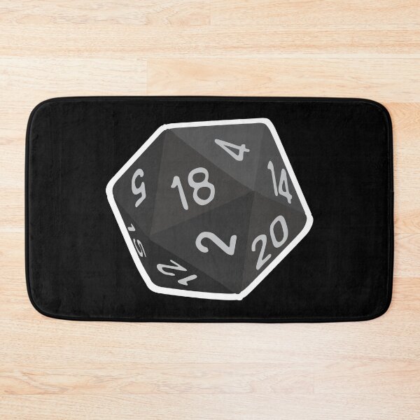Item preview, Black mtg mana dice designed and sold by fsdeLHDesign.