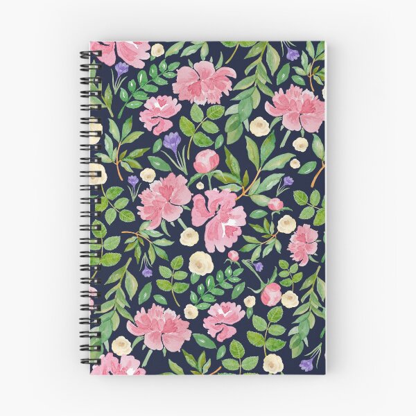 Aperçu de l'œuvre Motif floral sans soudure, aquarelle dessinés à la main créée et vendue par Traida.