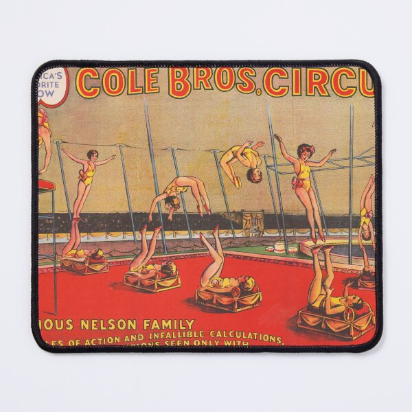 Item preview, STK501891A-Vintage circus poster showing family of acrobats. designed and sold by StocktrekImages.
