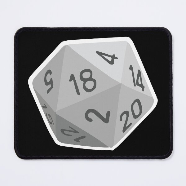 Item preview, White mtg mana dice designed and sold by fsdeLHDesign.