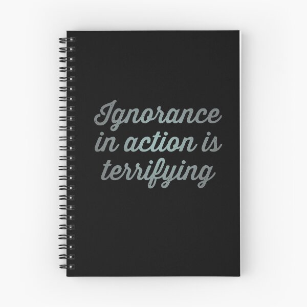 Item preview, Ignorance in action is terrifying. v.2 designed and sold by x1brett.