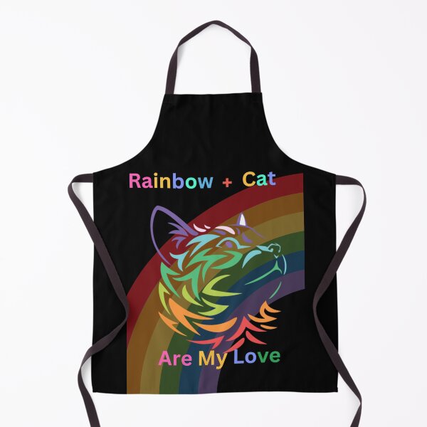 Artikelvorschau, rainbow cat are my love entworfen und verkauft von CuteCatsCoffee.