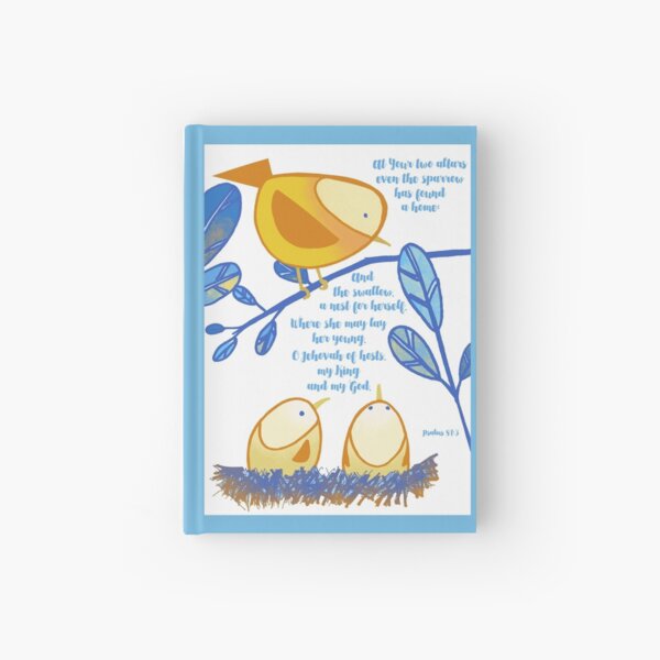 Little Birds (Yellow) Hardcover Journal