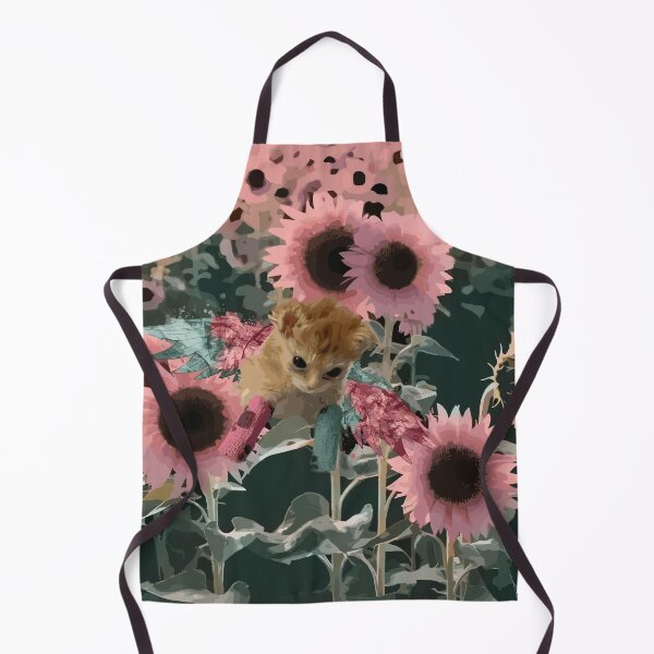 Item preview, Tater Tot Angelic Flight: Pink Sunflowers of Heaven designed and sold by EmeraldeaArt.