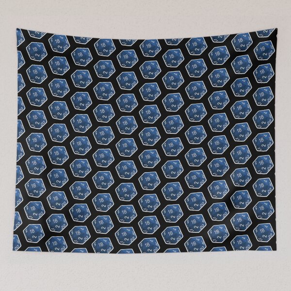 Item preview, Blue mtg mana dice designed and sold by fsdeLHDesign.