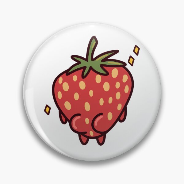 Item preview, Thicc Strawberry designed and sold by BYNDSTICKER.