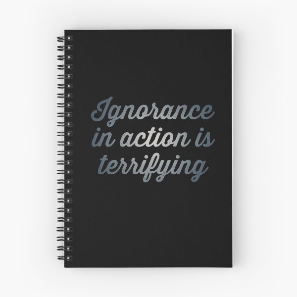 Item preview, Ignorance in action is terrifying. v.3 designed and sold by x1brett.