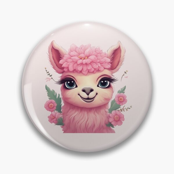 Item preview, Adorable Pink Fluffy Baby Lama designed and sold by Trace1234.