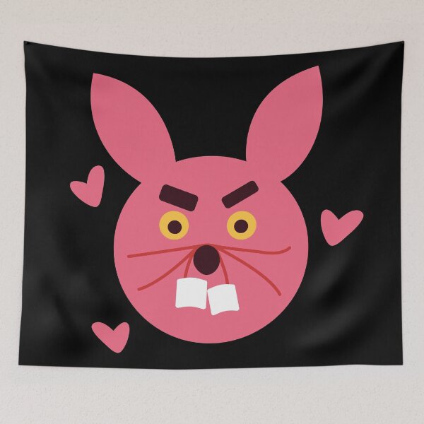 Item preview, cake bunny, pink cake, pink bunny designed and sold by Niktarka.