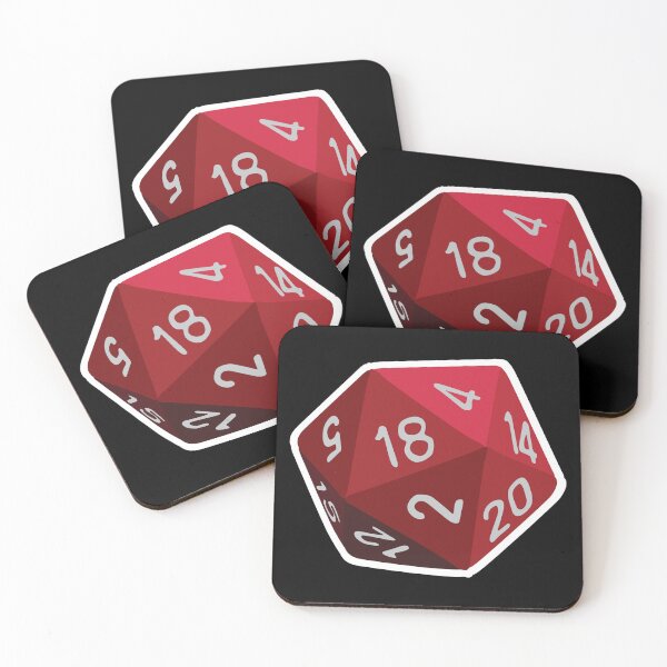 Item preview, Red mtg mana dice designed and sold by fsdeLHDesign.