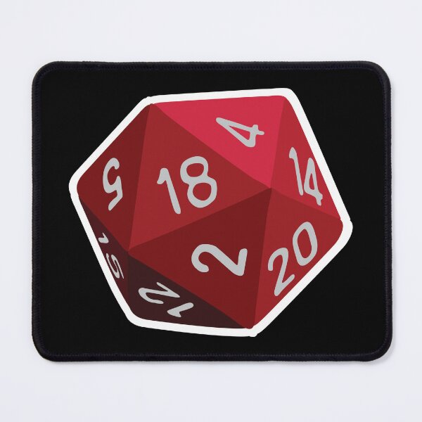 Item preview, Red mtg mana dice designed and sold by fsdeLHDesign.
