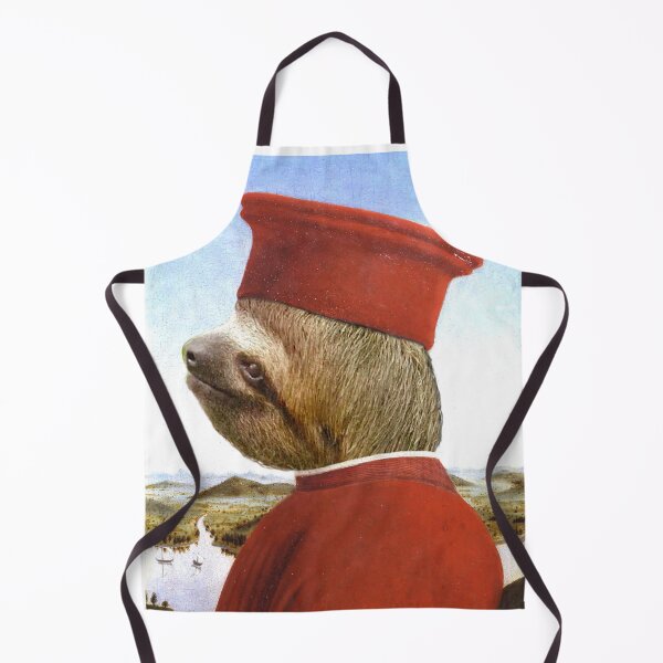 Item preview, Profile Portrait of a Sloth as Federico da Montefeltro - Pet Gift designed and sold by Furry And Purry.